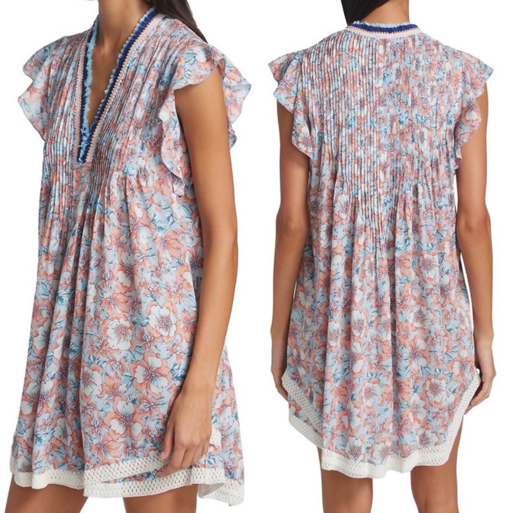 Poupette St Barth Mini Sasha Dress Size Small